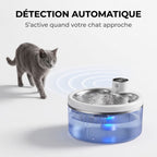 Fontaine à Eau Inox 2,5L — Détection de Mouvement Automatique | Nami