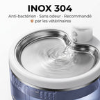 Fontaine à Eau Inox 2,5L — Détection de Mouvement Automatique | Nami