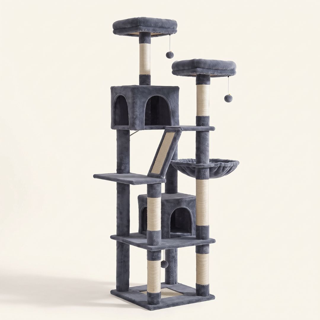 Arbre à chat XXL - Stable & spacieux | Nordika