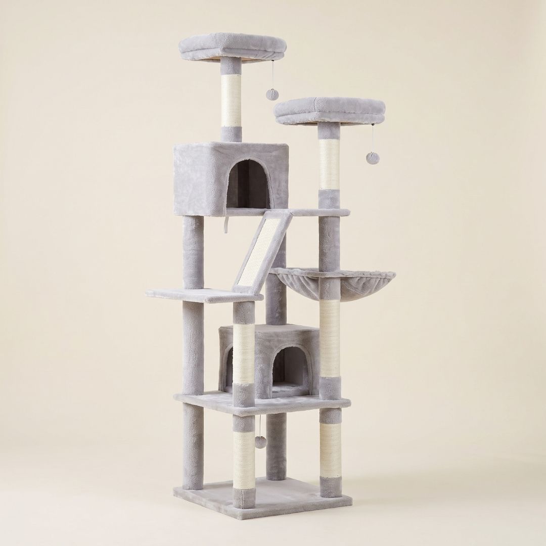 Arbre à chat XXL - Stable & spacieux | Nordika
