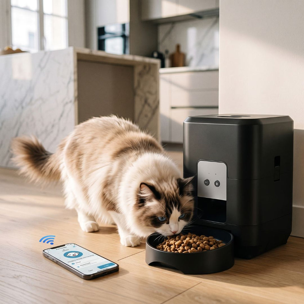 Distributeur Automatique Connecté WiFi — Contrôle par App | Tempo