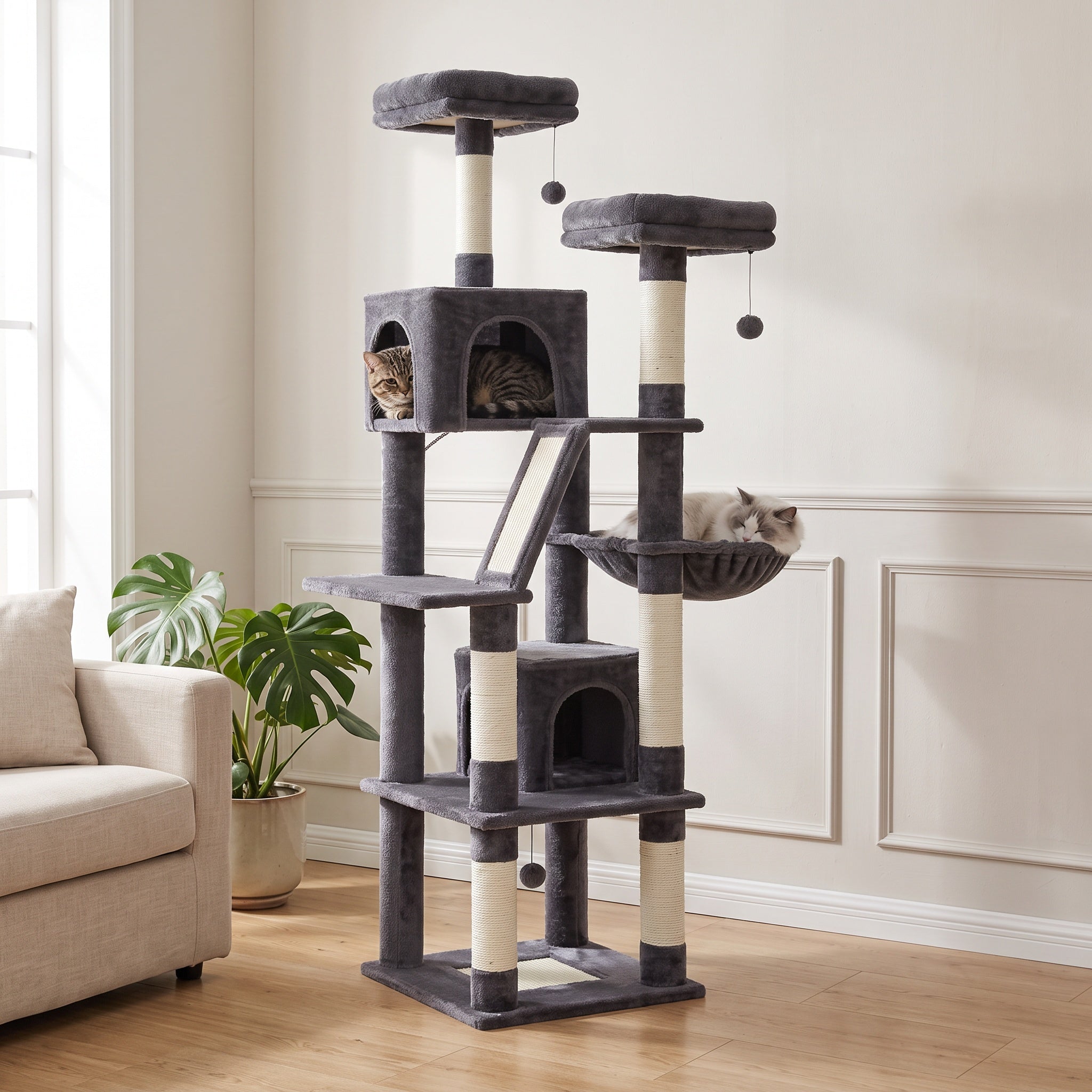 Arbre à Chat Nordik XXL - Anthracite