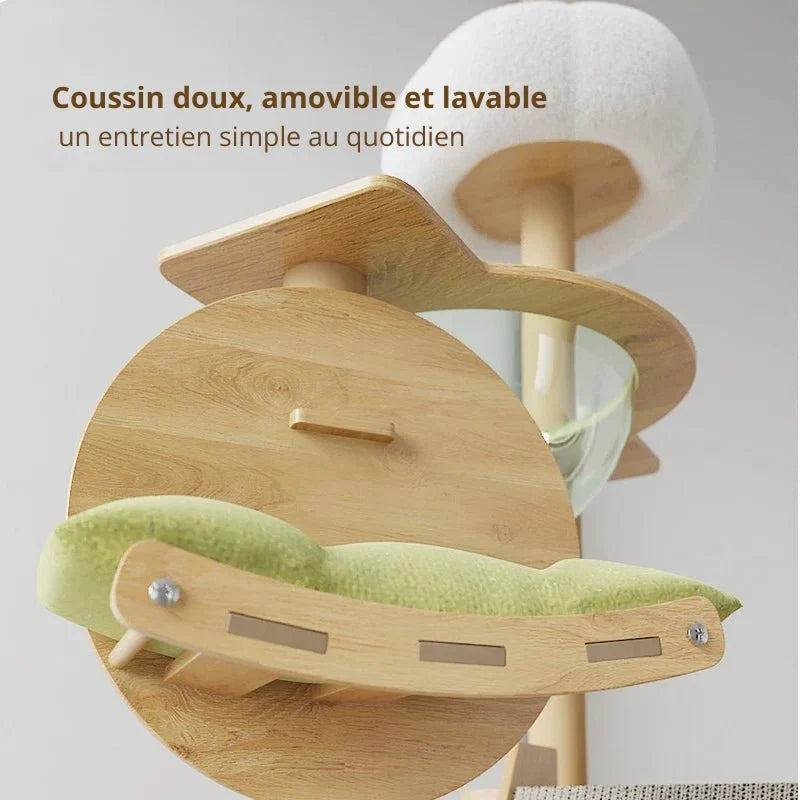 Arbre à chat 140 cm - Stable & design | Linéa
