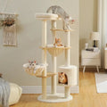 Arbre à chat confortable beige - Stable & design | MiaWood