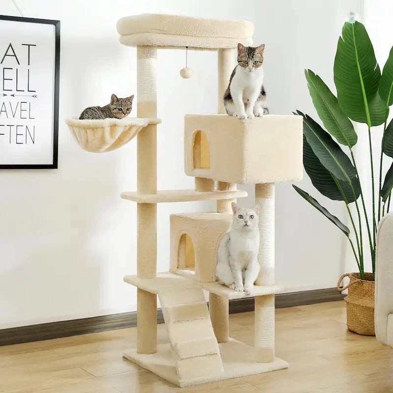 Arbre à chat luxe multi-niveaux – Tour premium | RoyalCat