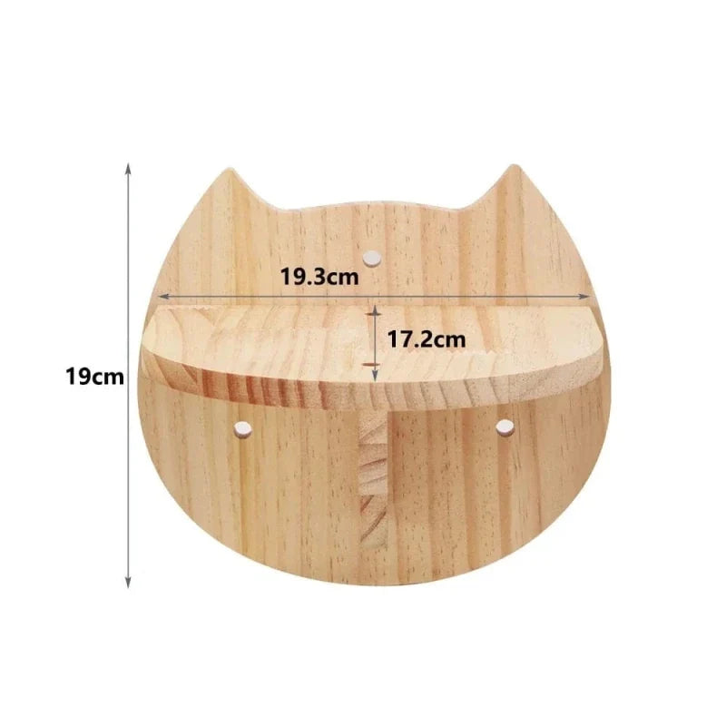 Arbre à chat mural - Espace optimisé, chat heureux !