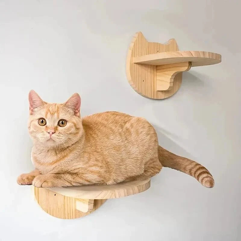 Arbre à chat mural - Espace optimisé, chat heureux !
