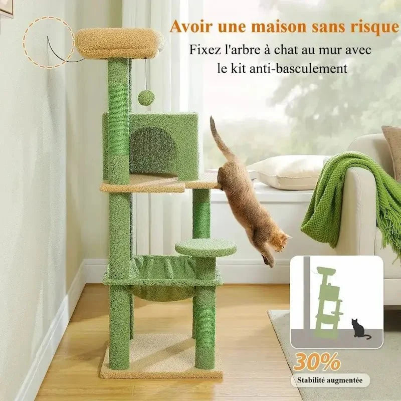 Arbre à chat solide - Résistant & durable | Catfort